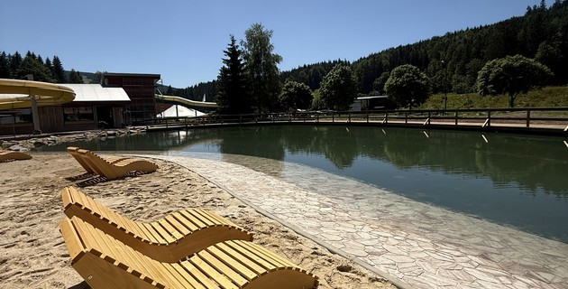 Nové jezírko Resort Špindl